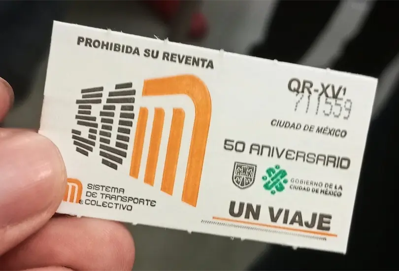 Boleto del Metro Boleto del Metro