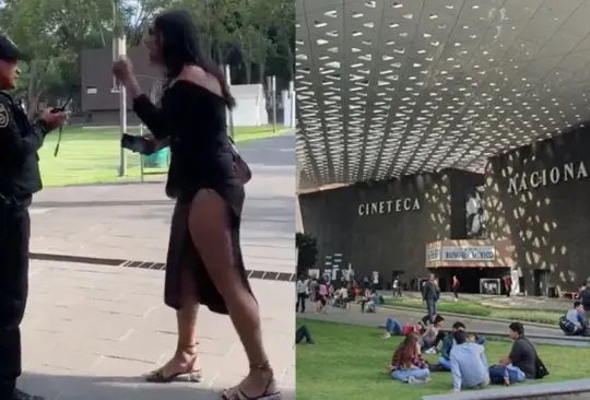 Cineteca Nacional: policía saca del baño de mujeres a periodista trans. 