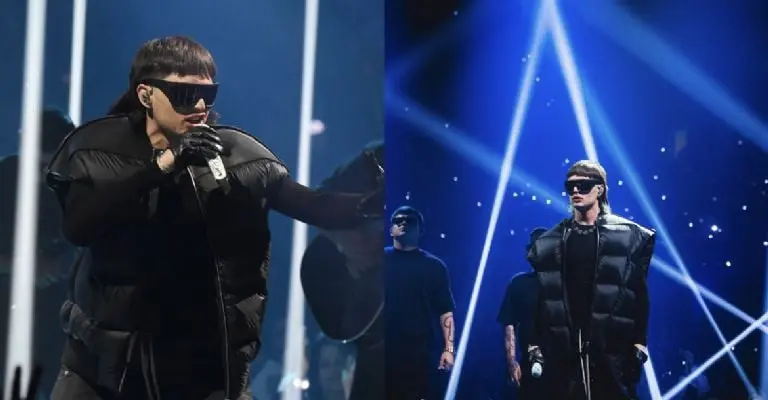 Peso Pluma y The Warning los mexicanos que se lucieron en los premios de MTV Créditos: IG Peso Pluma