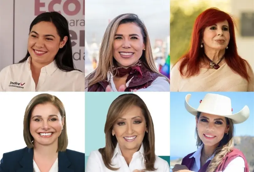 Ellas son las mujeres gobernadoras de M&eacute;xico. 