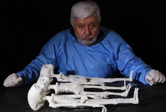 ¿Son reales? UNAM habla sobre cuerpos extraterrestres de Jaime Maussan. 