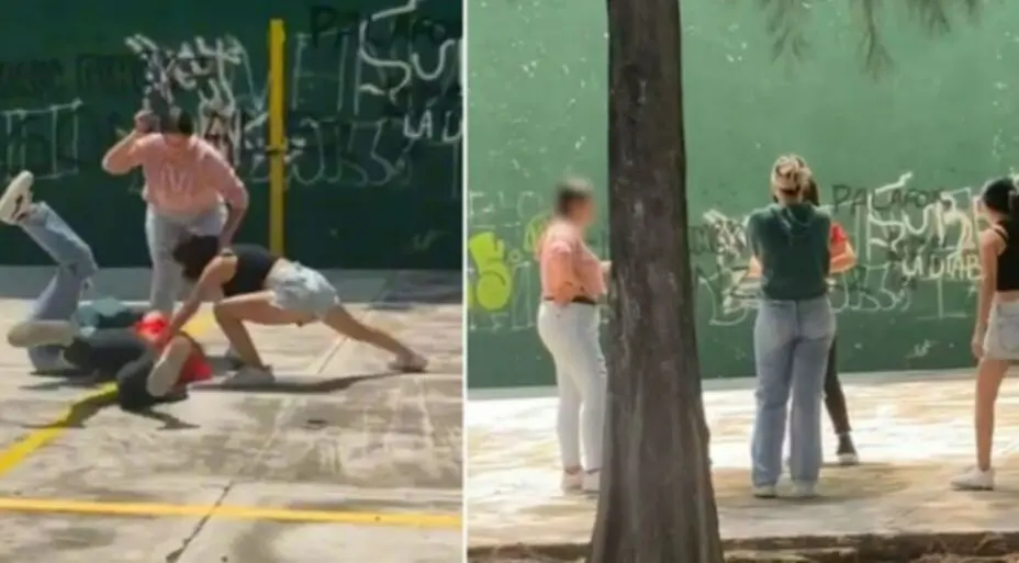 Captan otra golpiza a una adolescente; ahora en Jalisco. 