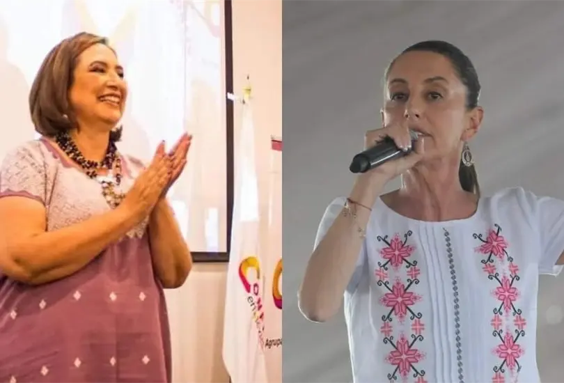Sheinbaum y X&oacute;chitl G&aacute;lvez se suma al Grito de Independencia. 