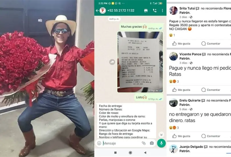 Denuncian fraude de Flores El Patr&oacute;n en Tik Tok, pide dinero y no va al cumplea&ntilde;os. 