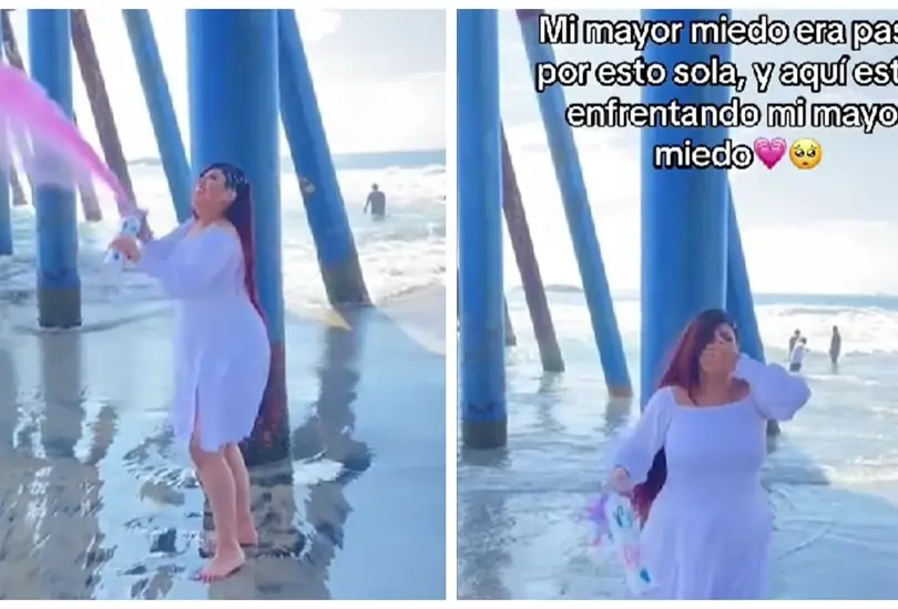 Madre soltera hace fiesta de revelación de género Madre soltera hace fiesta de revelación de género