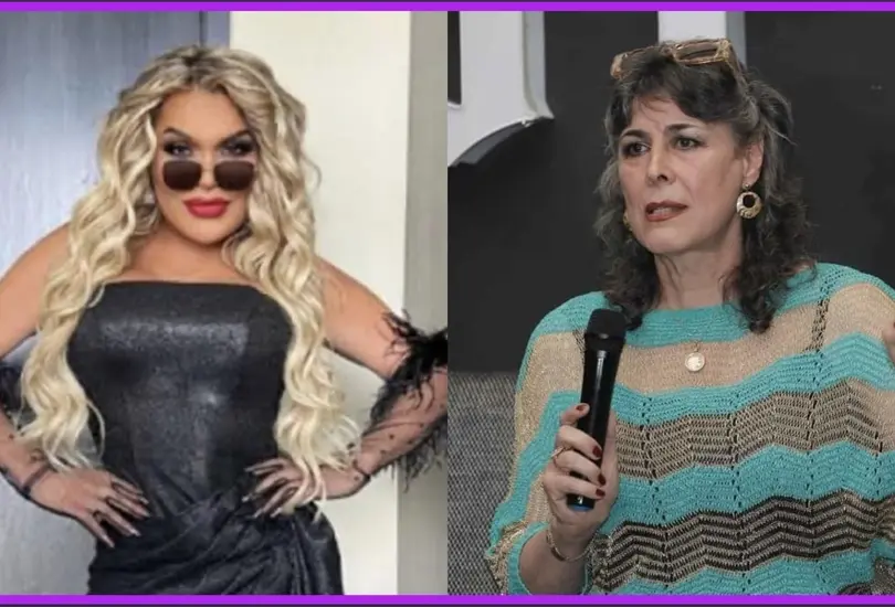 Durante la conferencia la actriz se molesto por la actitud de la prensa en su contra 
