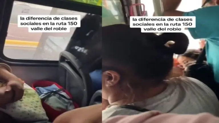 La reacción de la mujer fue critícada en redes sociales Créditos: Captura de pantalla