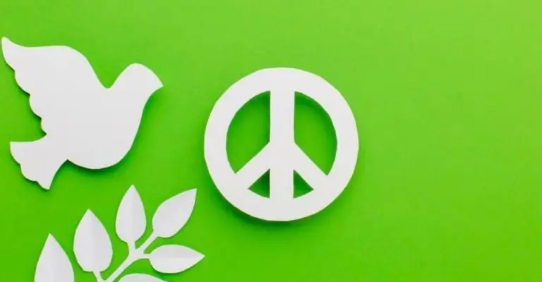 Paz positiva. Foto: Freepik