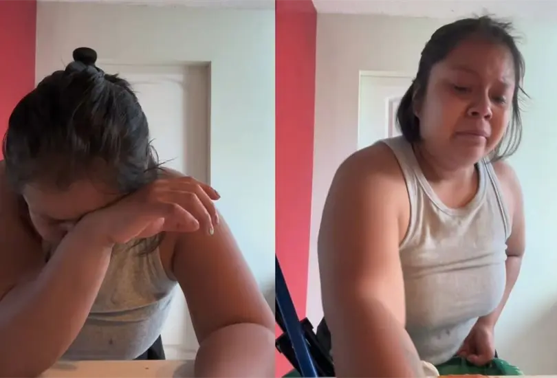 Una mujer se hizo viral en redes sociales, luego de que rompiera en llanto al contar lo difícil que es ser ama de casa Una mujer se hizo viral en redes sociales, luego de que rompiera en llanto al contar lo difícil que es ser ama de casa