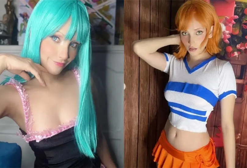 Una modelo sorprendió a los amantes del anime y manga al llevar un atrevido atuendo con el que imitó a Bulma, uno de los personajes favoritos de la saga de Dragon Ball. Una modelo sorprendió a los amantes del anime y manga al llevar un atrevido atuendo con el que imitó a Bulma, uno de los personajes favoritos de la saga de Dragon Ball.