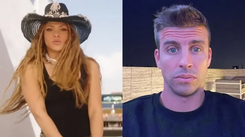 Piqué reacciona a canción de Shakira Piqué reacciona a canción de Shakira