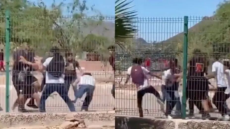 Las autoridades detuvieron a cuatro j&oacute;venes involucrados en la agresi&oacute;n. 