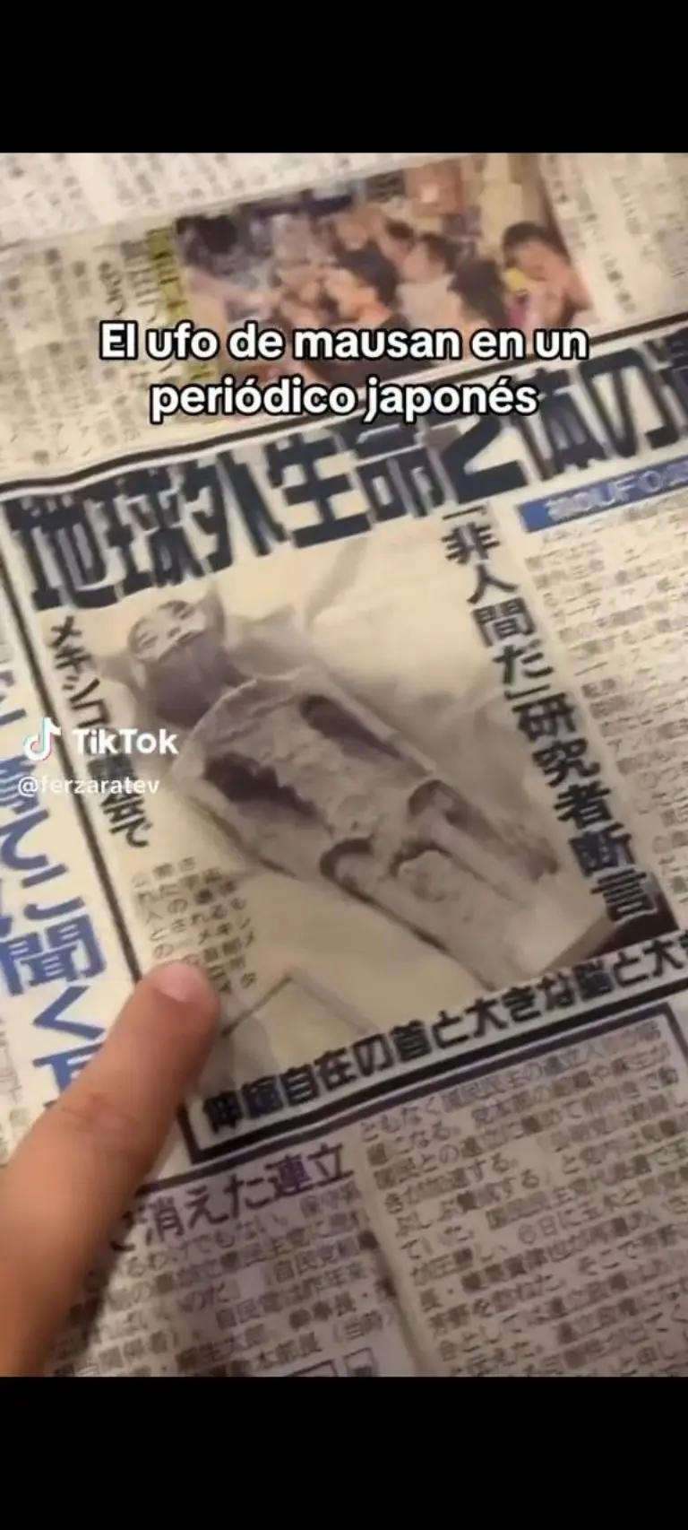 Jaime Maussan llega a periódico japonés - Tomada de video
