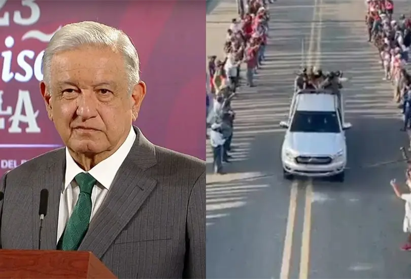 AMLO reacciona a videos del Cártel de Sinaloa entrando a frontera Comalapa, Chiapas. AMLO reacciona a videos del Cártel de Sinaloa entrando a frontera Comalapa, Chiapas.