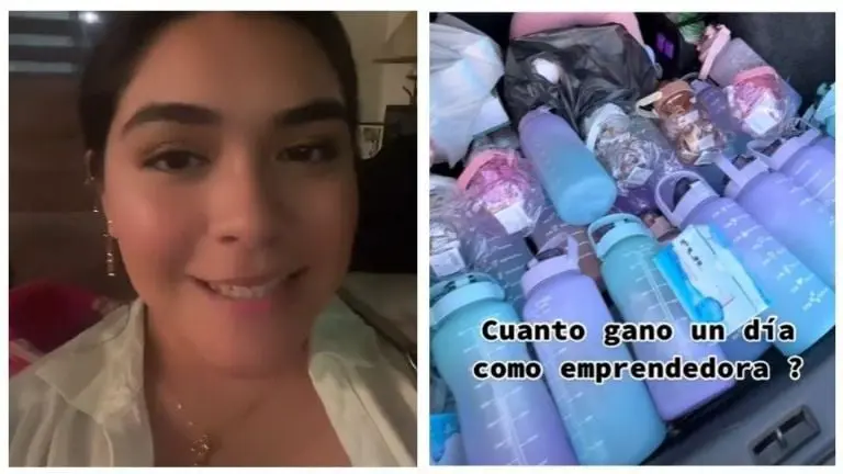 La mujer aseguró que le va muy bien como emprendedora en Facebook. Foto: especial.