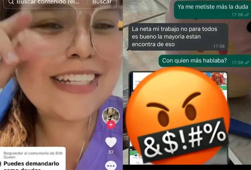 La joven Andrea @andreavila46 comparti&oacute; c&oacute;mo su hermana se enter&oacute; de una infidelidad despu&eacute;s de que asaltaran a su novio. 
