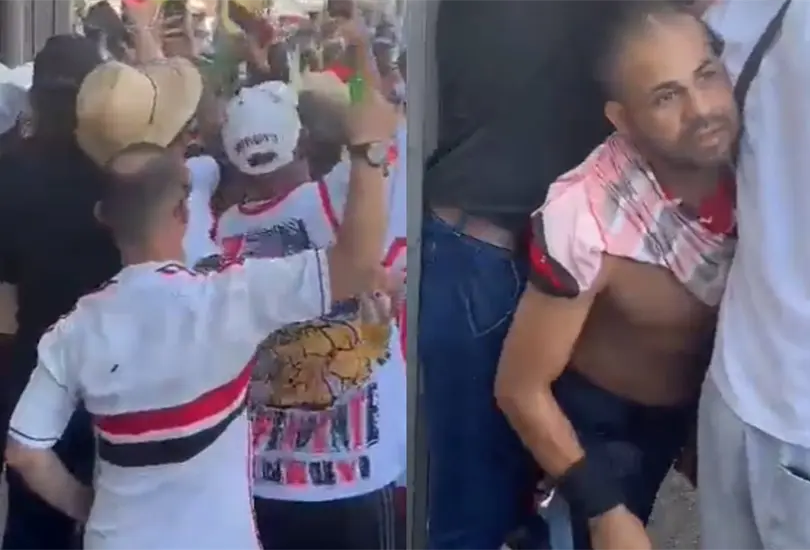  Diego Lugano fue v&iacute;ctima de un asalto por parte de un sujeto que le arrebat&oacute; su tel&eacute;fono m&oacute;vil afuera del estadio en donde se disput&oacute; la final entre Sao Paulo y Flamengo