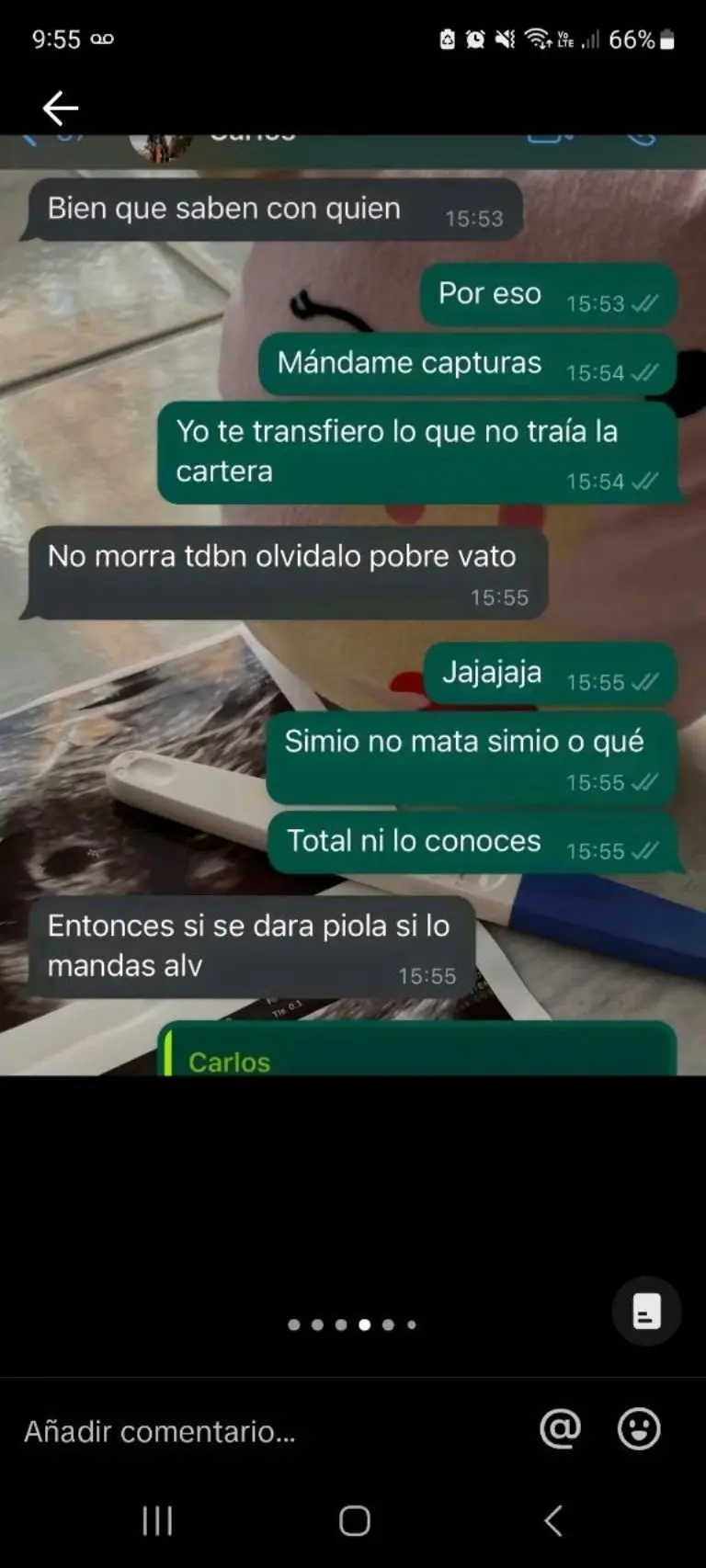Joven descubre infidelidad de su novio gracias a asaltante - Tomada de video