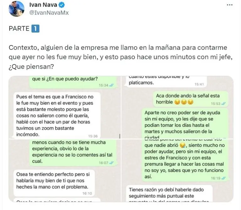 Empleado le pone un alto a cliente (Twitter)