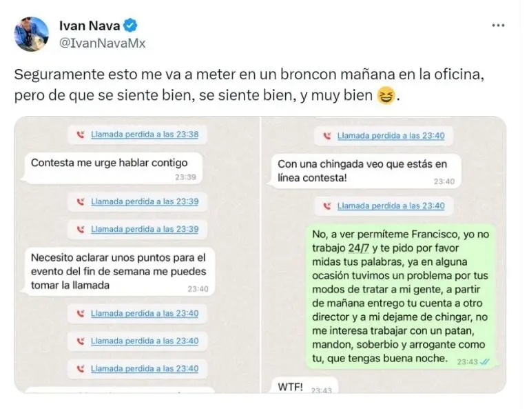 Empleado le pone un alto a cliente (Twitter)