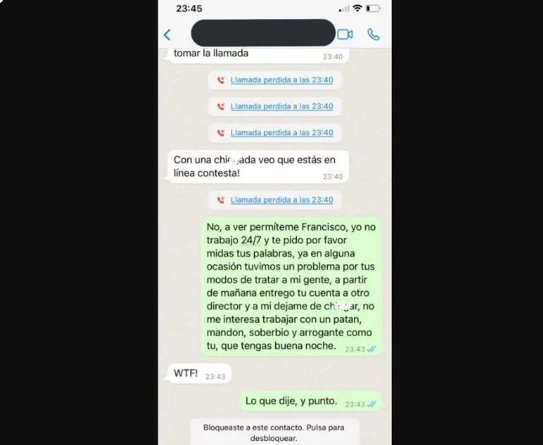 Empleado le pone un alto a cliente (Twitter)