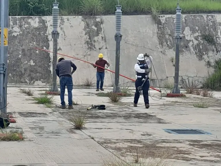 Restablecen el suministro de energía Créditos: Especial