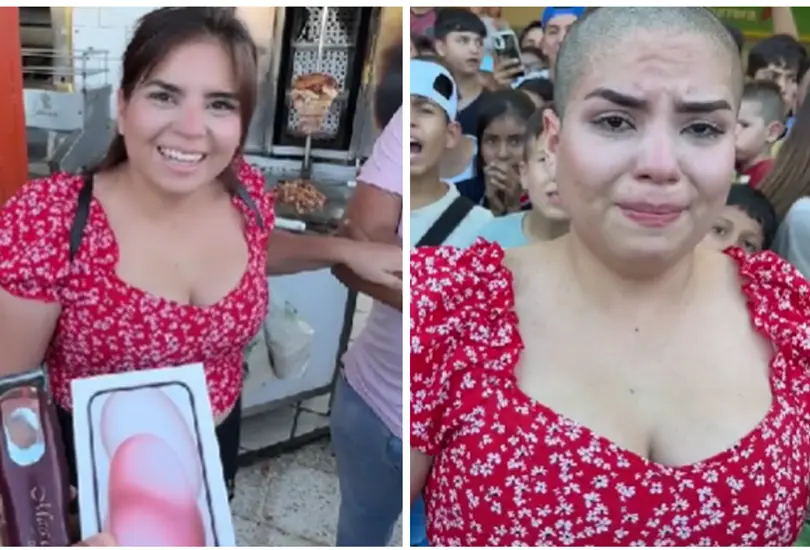 Mujer se rapa por un iPhone Mujer se rapa por un iPhone