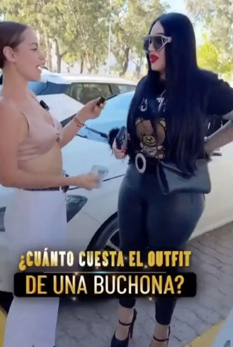 Mujer buchona revela que su outfit le costó más de un millón de pesos. Foto: Especial
