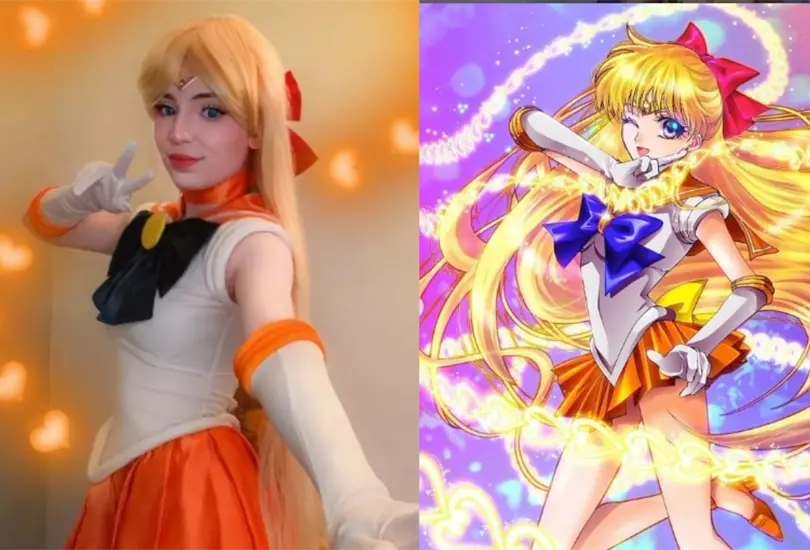 La modelo y creadora de contenido @breezy_cos decidió crear su interpretación de cómo se vería Sailor Venus en la vida real La modelo y creadora de contenido @breezy_cos decidió crear su interpretación de cómo se vería Sailor Venus en la vida real
