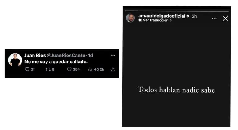 Joven acusa a Juan Ríos de abuso y comparte supuestas conversaciones íntimas Créditos: Especial