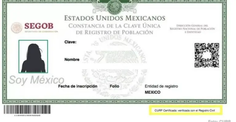 ¿Existen riesgos en el CURP con foto? Hay advertencias de una ONG sobre derechos humanos Créditos: Especial