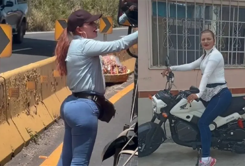 Vendedora de dulces conquista a conductores Vendedora de dulces conquista a conductores