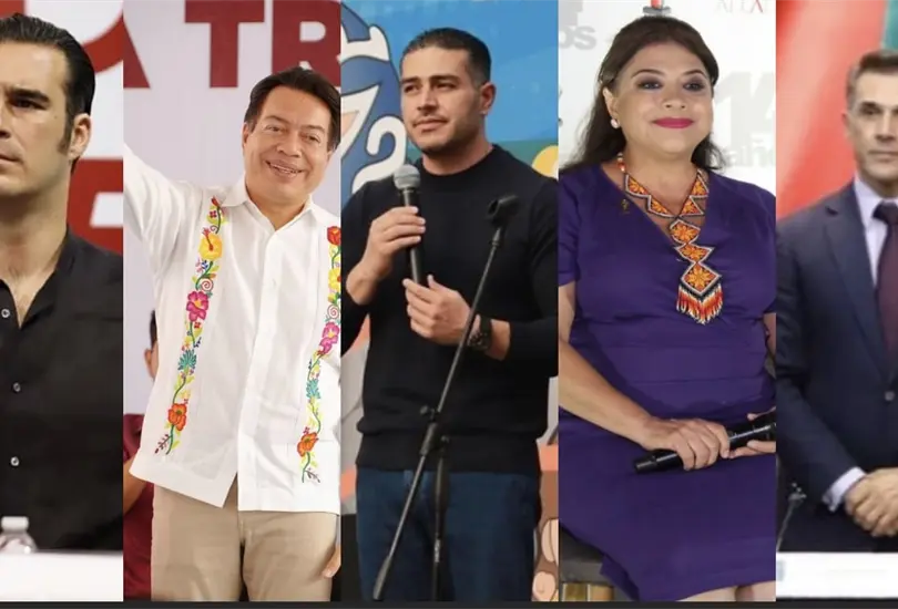 Son los cinco aspirantes que han alzado la mano para la jefatura de gobierno por Morena