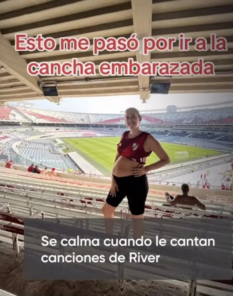 Bebé calma su llanto al escuchar porras de equipo de futbol Créditos: Captura de video