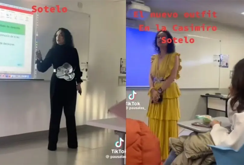 Profesora de derecho sorprende a las redes por sus incre&iacute;bles outfits