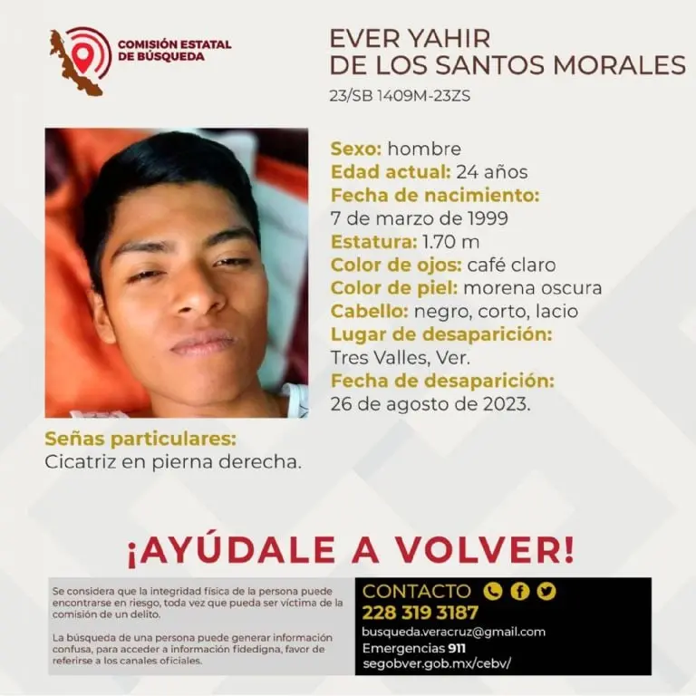 Desaparecen 6 albañiles en Veracruz, salieron a trabajar y ya no regresaron Créditos: Facebook