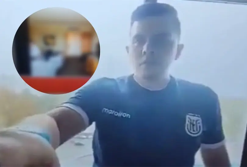 El comentarista cometió un error garrafal al encender la cámara equivocada y mostrar a su amante vistiéndose El comentarista cometió un error garrafal al encender la cámara equivocada y mostrar a su amante vistiéndose