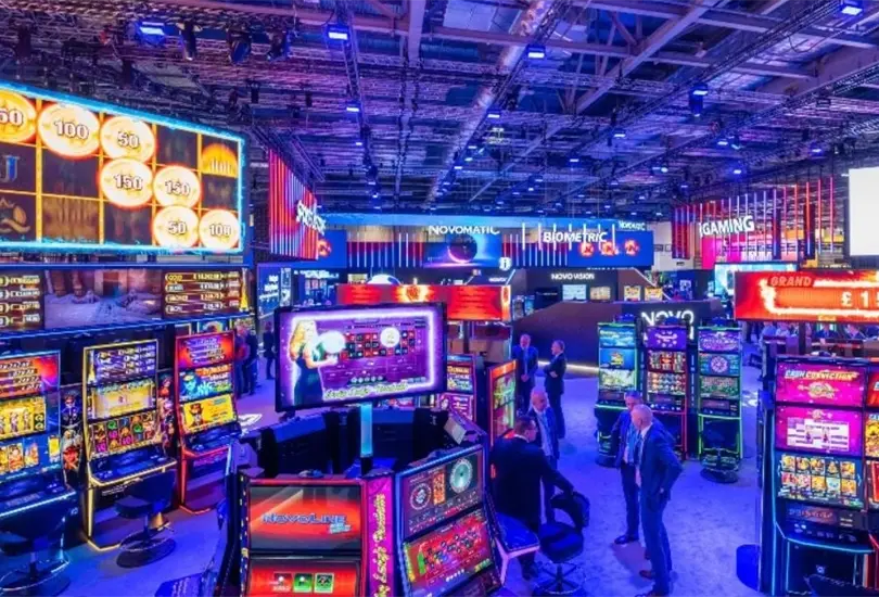Las m&aacute;quinas de juego Novomatic. 