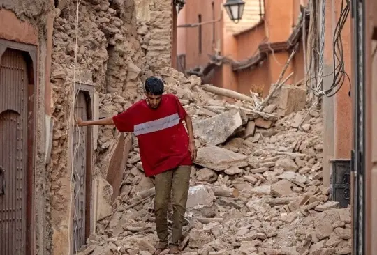 El sismo dejó varias afectaciones. El sismo dejó varias afectaciones.