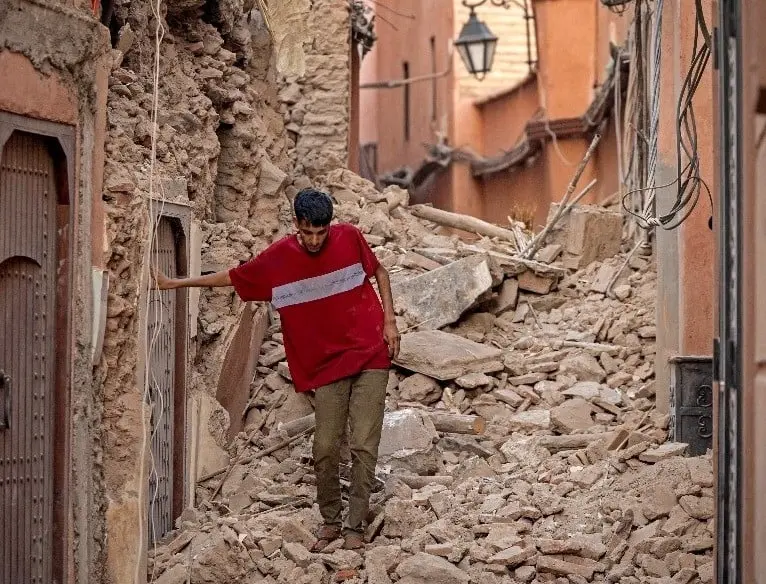 El sismo dejó varias afectaciones. El sismo dejó varias afectaciones.