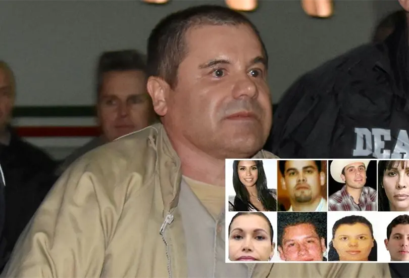Ellos son parte de la familia de El Chapo Guzmán Ellos son parte de la familia de El Chapo Guzmán