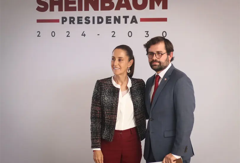 Claudia Sheinbaum expres&oacute; su entusiasmo por la incorporaci&oacute;n de Svarch a su equipo de gobierno