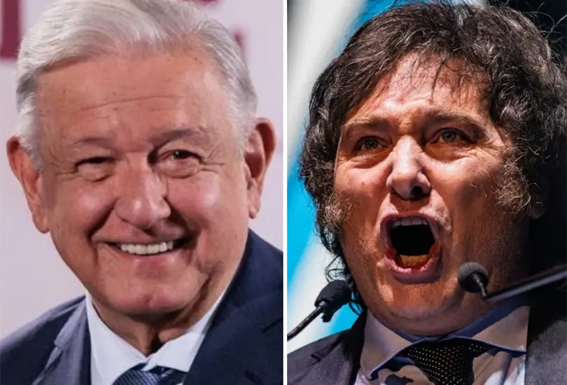 AMLO habl&oacute; sobre la visita de Javier Milei a M&eacute;xico.