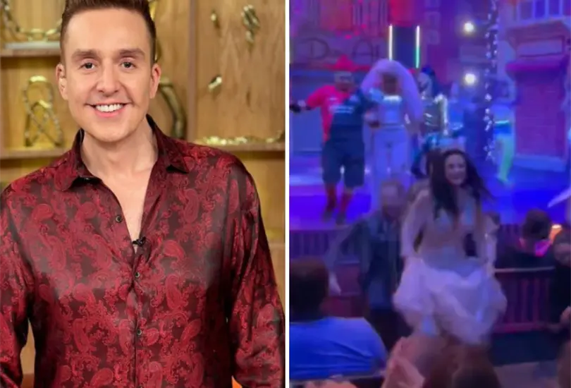 Daniel Bisogno sufr&iacute; una ca&iacute;da en medio de una puesta en escena