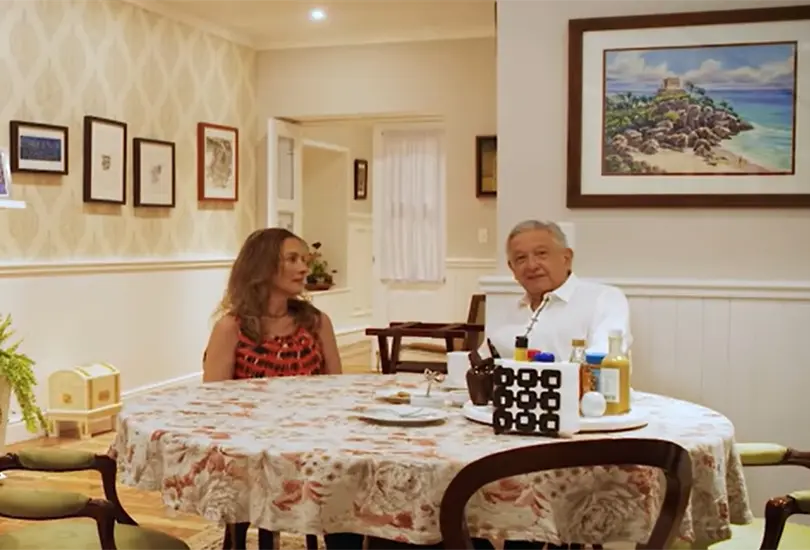 Beatriz Guti&eacute;rrez M&uuml;ller da detalles de su vida con AMLO.