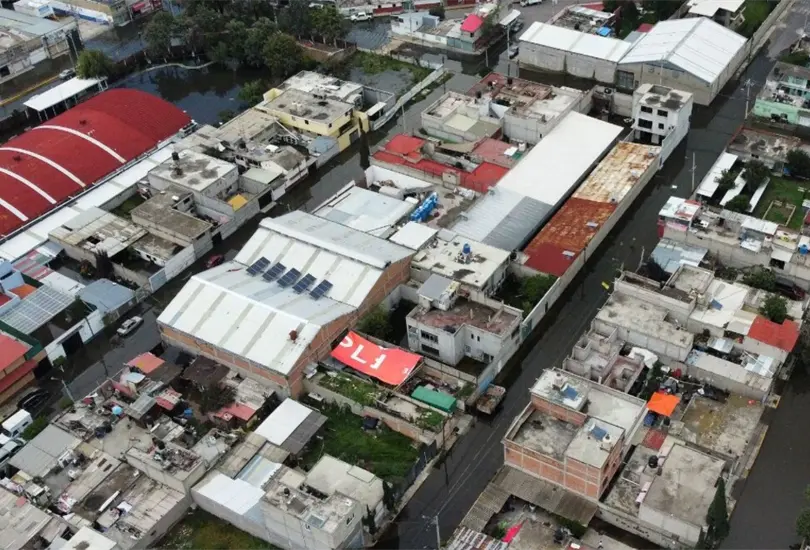 Chalco ha sido uno de los municipios m&aacute;s afectados por las intensas lluvias