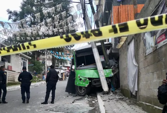 El accidente dejo dos personas muertas.