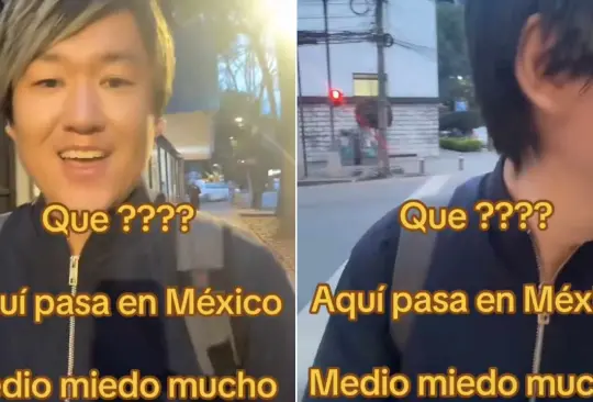 El japonés quedó sorprendido ante la situación