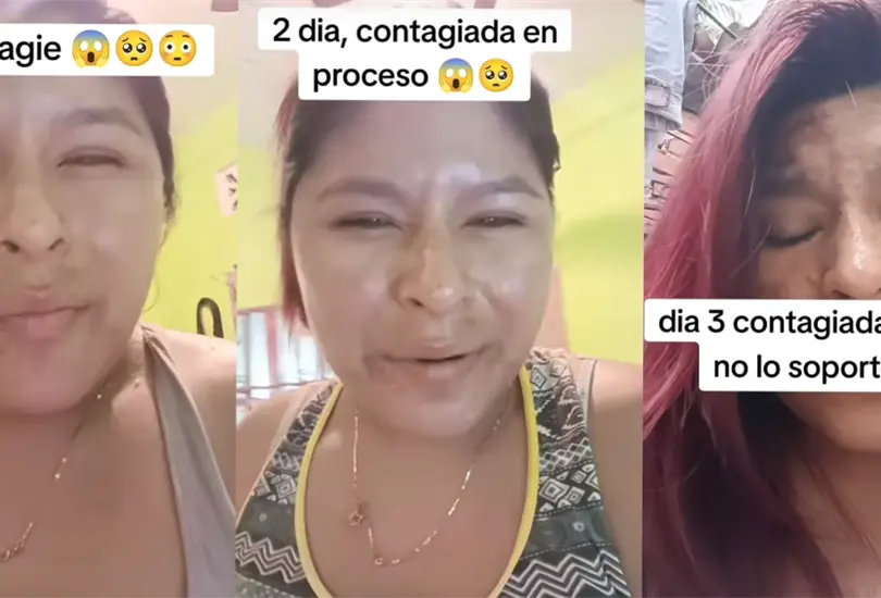 La joven narra lo terrible de tener la enfermedad. La joven narra lo terrible de tener la enfermedad.