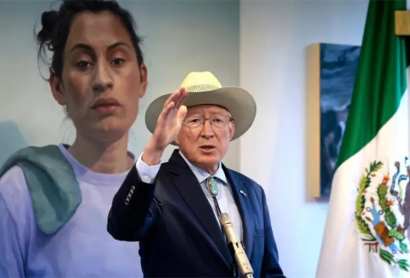 El embajador de Estados Unidos en M&eacute;xico, Ken Salazar.